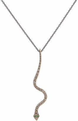 Ileana Makri Women's Big Snake Pendant Necklace