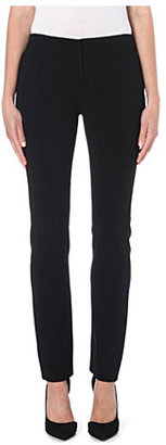Diane von Furstenberg Slim-fit straight crepe trousers