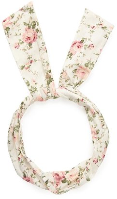 Forever 21 Floral Print Wire Headwrap