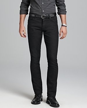 John Varvatos Usa Jeans - Bowery Slim Straight Fit in Black