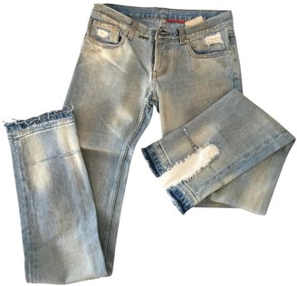 Prada Blue Cotton - elasthane Jeans