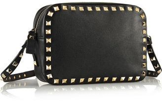 Valentino The Rockstud leather shoulder bag