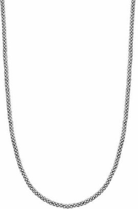 Lagos Sterling Silver Caviar 3mm Rope Necklace