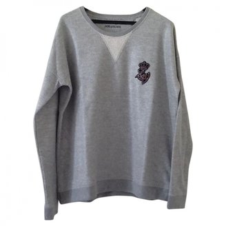 Zadig & Voltaire Light Grey Sweatshirt With Large Logo