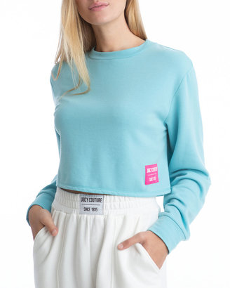 Juicy Couture Boxy Drop-Shoulder Pullover