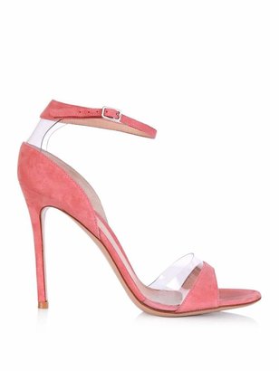 Gianvito Rossi Suede and PVC sandals