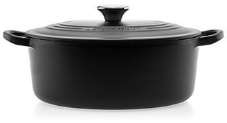 Le Creuset Satin Black 25cm Oval Casserole Dish