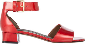 Marni Patent Ankle-Strap Sandals