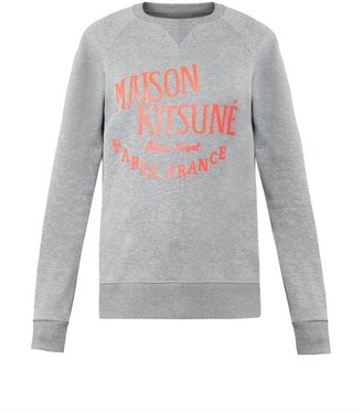 Kitsune MAISON Palais Royal-print sweatshirt