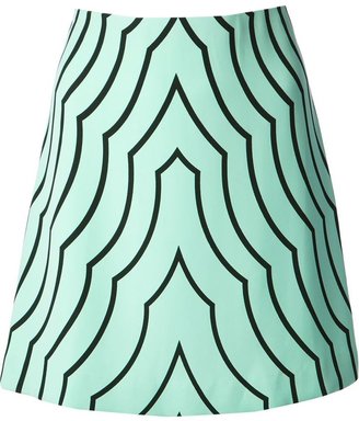 Marc by Marc Jacobs pattern print skirt