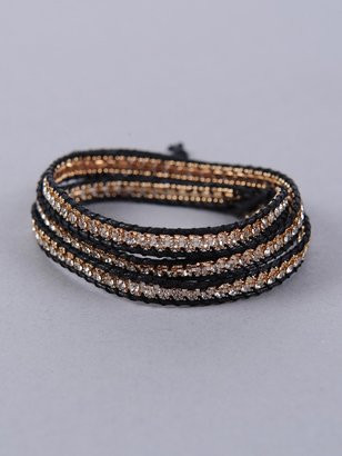 Armitage Avenue Thread and Beaded Wrap Bracelet