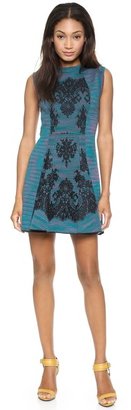 M Missoni Space Dye Dress with Lace Overlay