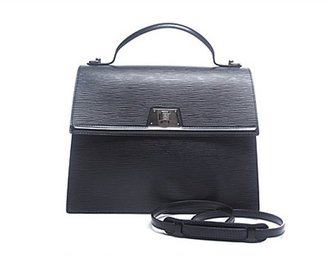 Louis Vuitton Pre-Owned Black Epi Leather Sevigne GM Bag