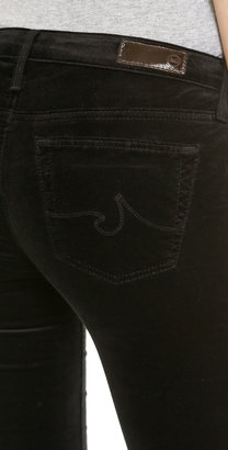 AG Jeans Super Skinny Velvet Pants