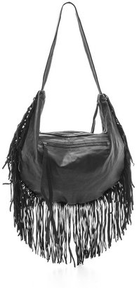 Cleobella Studded Sydney Fringe Shoulder Bag