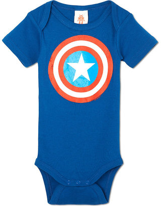 Logoshirt Captain America Bodysuit 0-24 Months