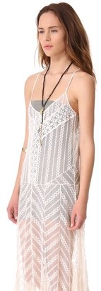 Free People Meadows of Lace Slip Dress