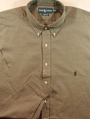Polo Ralph Lauren NWT Ralph Lauren 2XB 4XB & 4XLT Classic Fit Button-Front Shirt SIZES 3X & 4X
