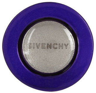 Givenchy Purple lacquered metal and orange magnet cone earrings