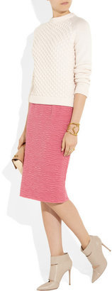 Nina Ricci Bouclé wool-blend pencil skirt
