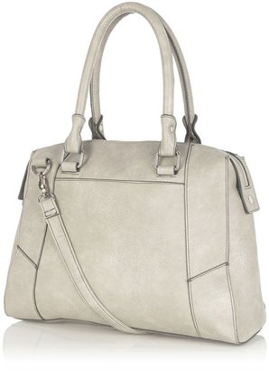Warehouse Panelled day bag