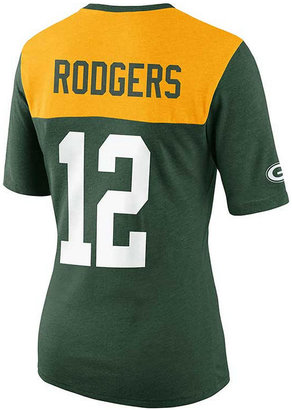 Nike Women's Green Bay Packers Aaron Rodgers My Player Name and Number T-Shirt