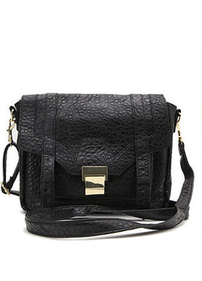 With Love From CA Textured Crossbody Satchel Bag