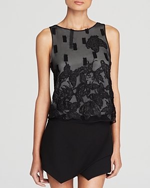 Alice + Olivia Top - Anna Fitted