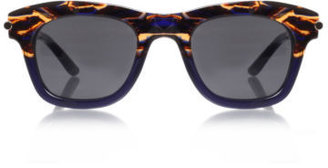 Kurt Geiger Britton Sunglasses Handmade Acetate Blue Ladies Access