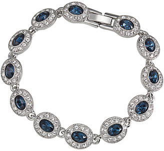 Carolee Oval Crystal and Stone Bracelet