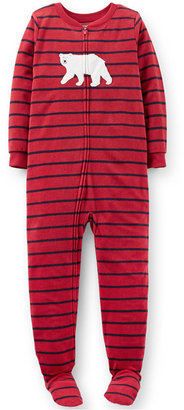 Carter's Little Boys' One-Piece Footed Fleece Pajamas