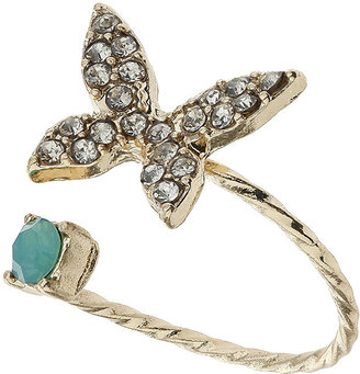 Topshop Butterfly Swirl Ring
