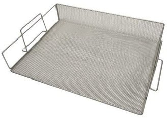 Design Ideas Mesh Stackable Paper Tray in Silver (1 Tray)