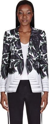 Peter Pilotto Black & White Floral Jacket
