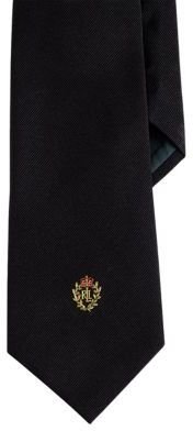 Lauren Ralph Lauren Signature Crest Solid Silk Tie