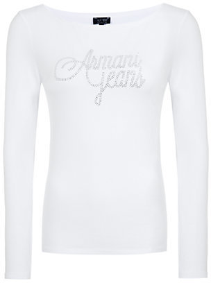 Armani Jeans Signature Logo T-Shirt