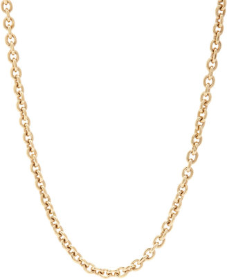 Mark Davis Gold Rolo Chain Necklace