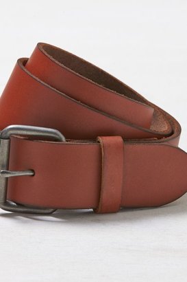 American Eagle Outfitters Chestnut Leather Belt, Womens 34