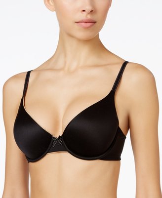 Maidenform 7112 One Fab Fit Extra Coverage Lace T-Back Bra Black - Size 32DD