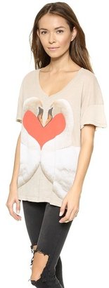 Wildfox Couture Swan Love Tee
