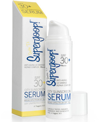 Supergoop! SPF 30+ Anti Aging City Sunscreen Serum, 1.7 oz