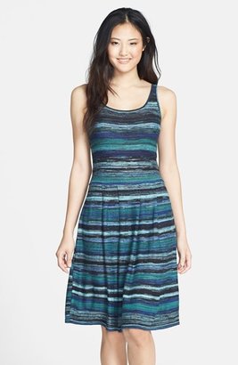 Marc New York 1609 Marc New York by Andrew Marc Knit Fit & Flare Tank Dress