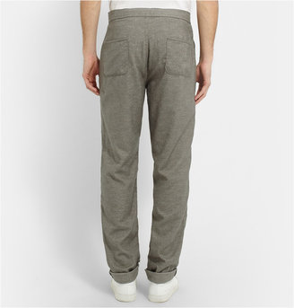 Oliver Spencer Loungewear Lounge Lux Cotton-Flannel Trousers