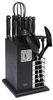 Swan 19-Piece Kitchen Tool And Knife Set