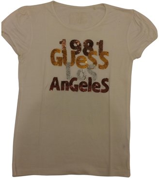 GUESS Beige Polyester Top