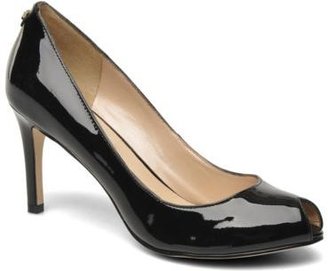 Angela Women's Guess Open Toe High Heels In Black - Size 5.5