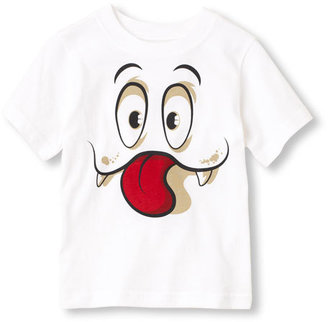 Children's Place Scribble tongue graphic tee
