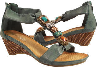 Spring Step Patrizia Futura Turquoise - Womens Sandals