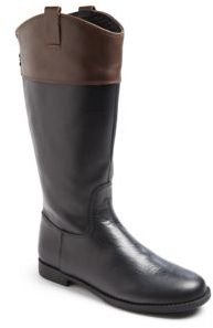 Cole Haan Kid's Leather Colorblock Knee-High Boots