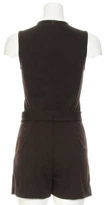 Eight Sixty Mitchell Ponte Belted Romper